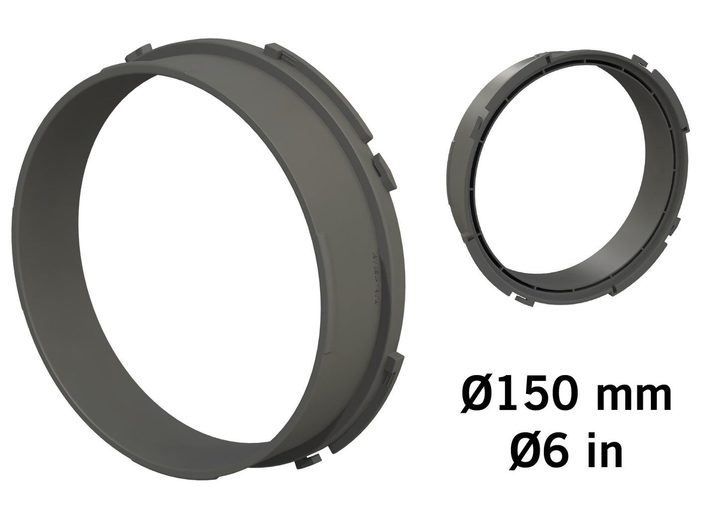 Secret Jardin ø 150 mm Pipe Extension Flange