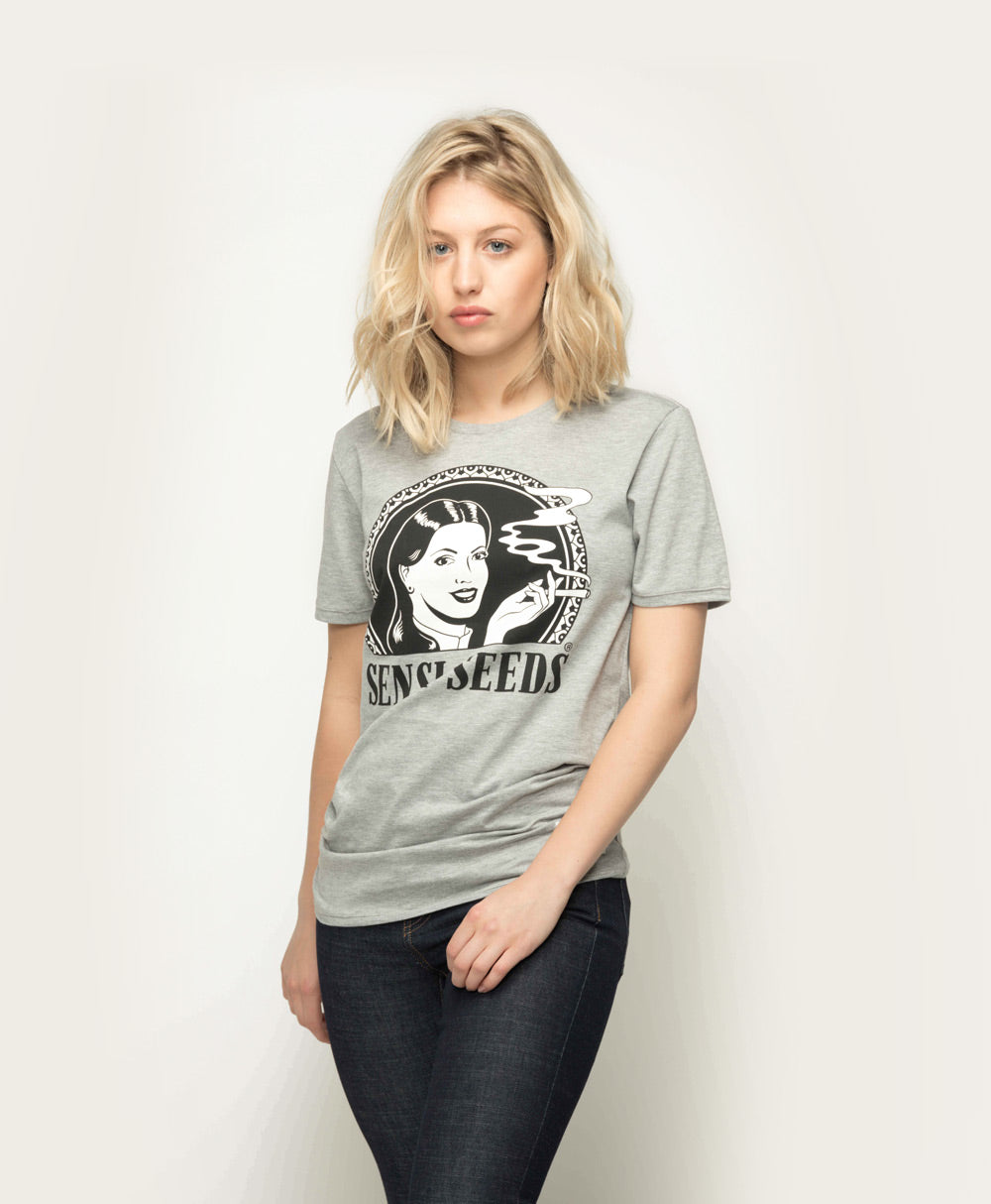 Sensi Seeds T-Shirt Heather Grey S