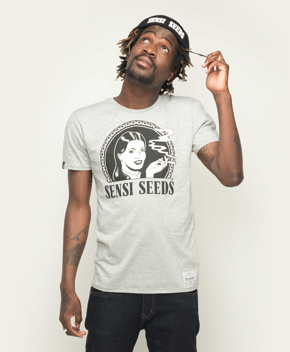 Sensi Seeds T-Shirt Heather Grey S