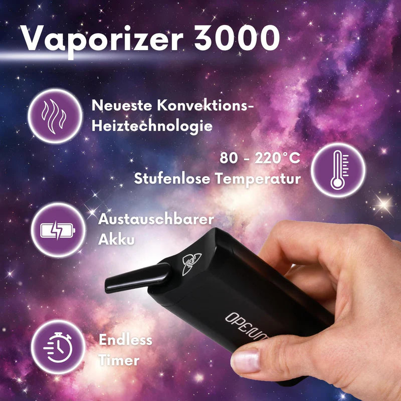 HiZen Nanu x Vaporizer 3000 Openmind Eigenschaften Infos