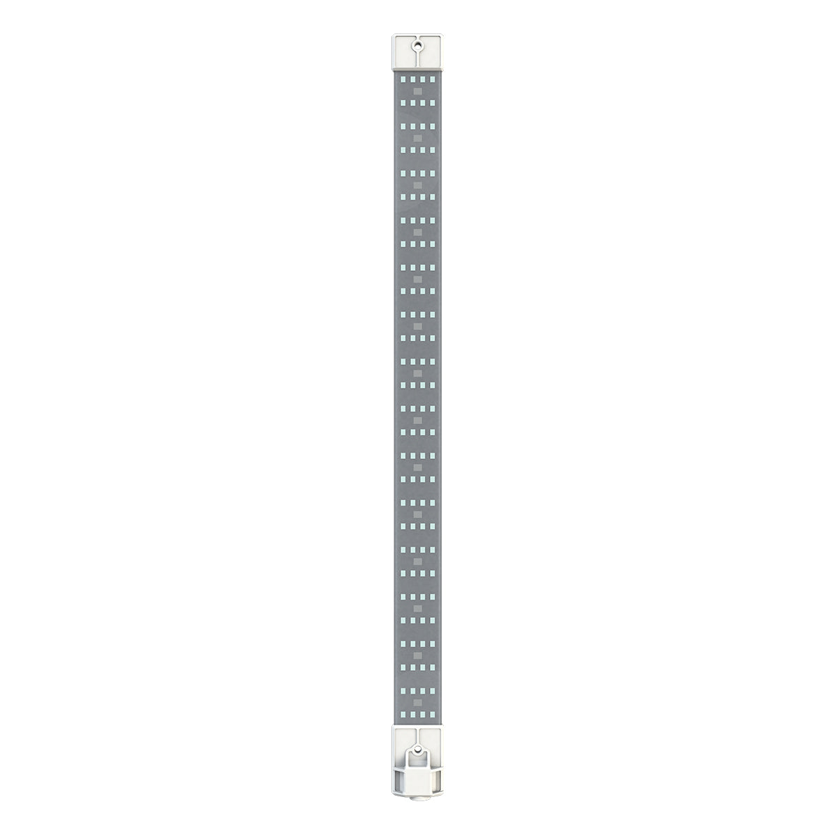 LED Growlampe in länglicher, schmaler Form mit integrierten LEDs zur Förderung des Wachstums der Hanfpflanzen.
