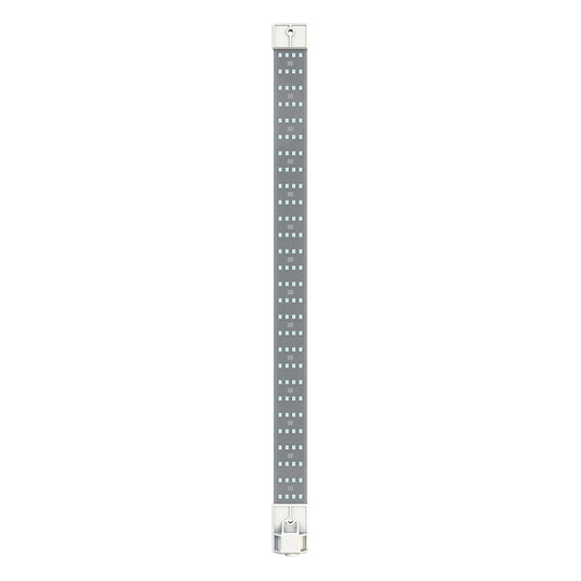 LED Growlampe in länglicher, schmaler Form mit integrierten LEDs zur Förderung des Wachstums der Hanfpflanzen.