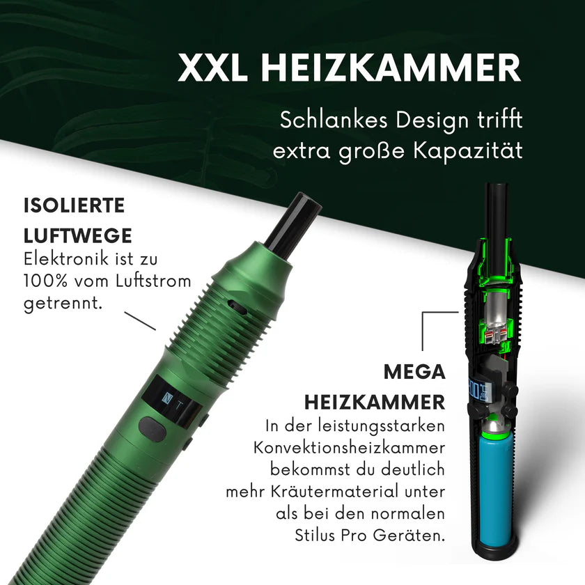 HiZen Green Vaporizer Heizkammer Infos
