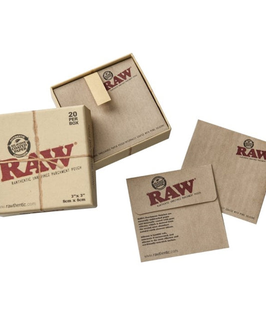 RAW Pergament Kuverts BOX 20 pieces