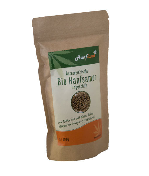 Hanfland Bio Hanfsamen ungeschält 250 g