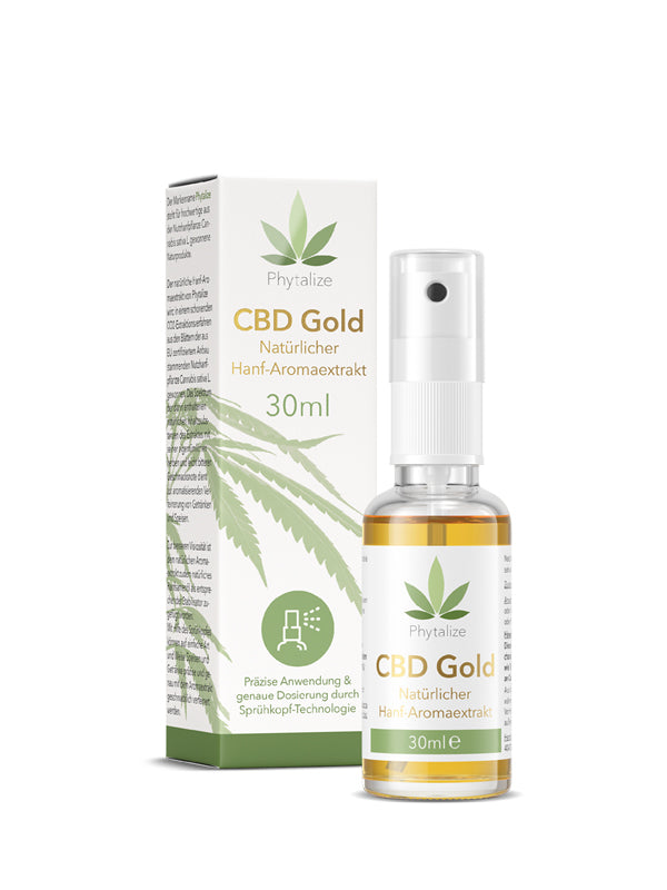 CBD Gold Aromaextrakt Natural 2% 30ml