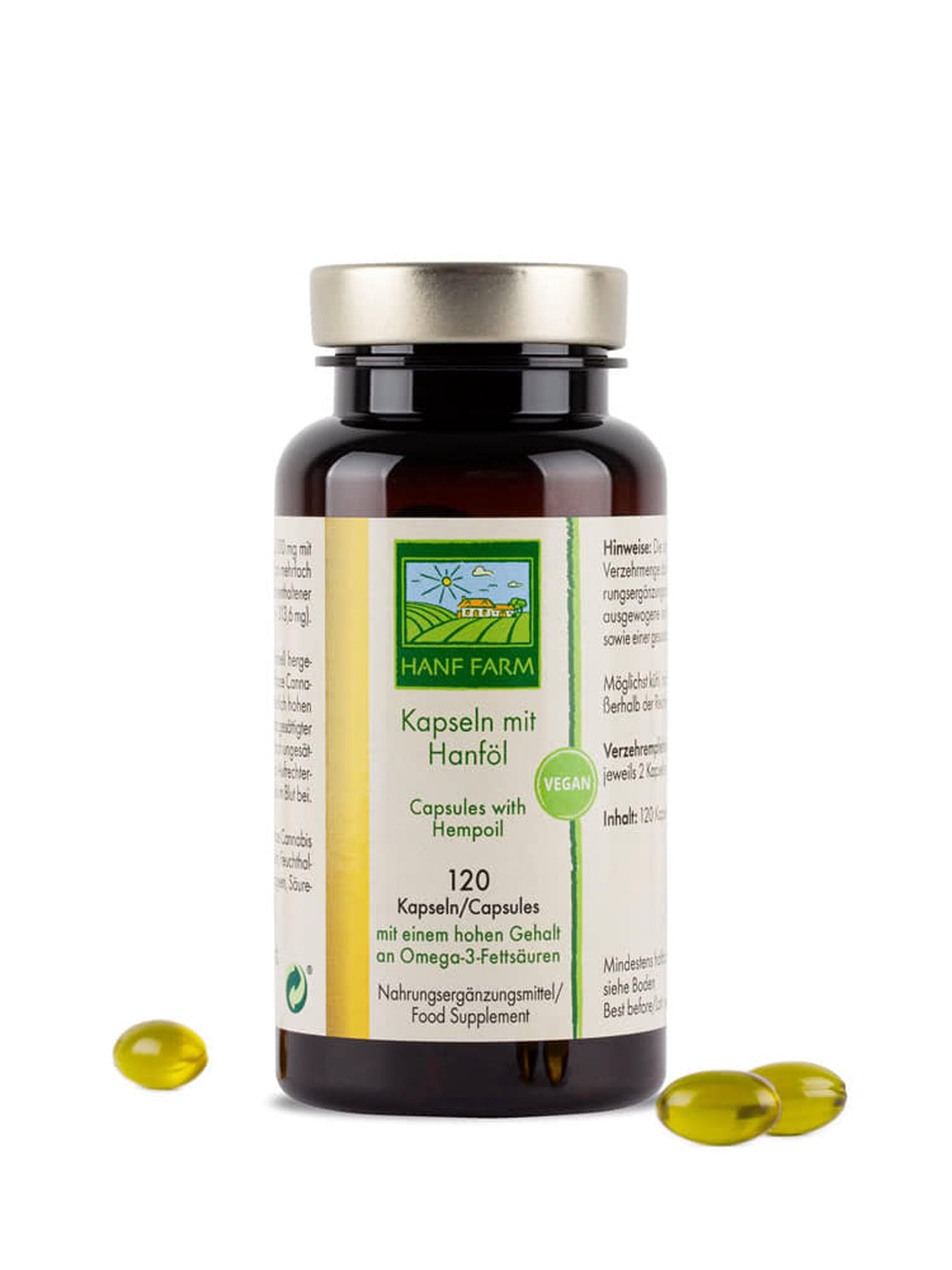 Hemp Oil Capsules (120 pcs)