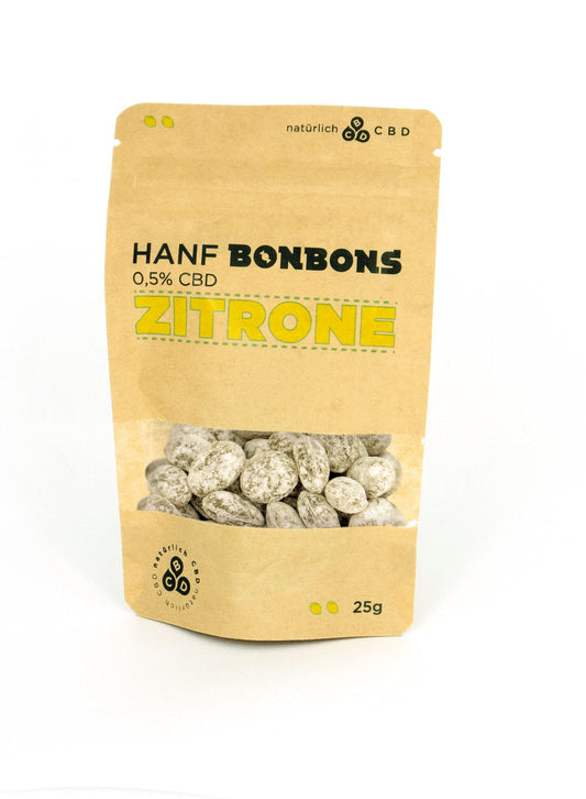 Hanf Bonbons Zitrone CBD