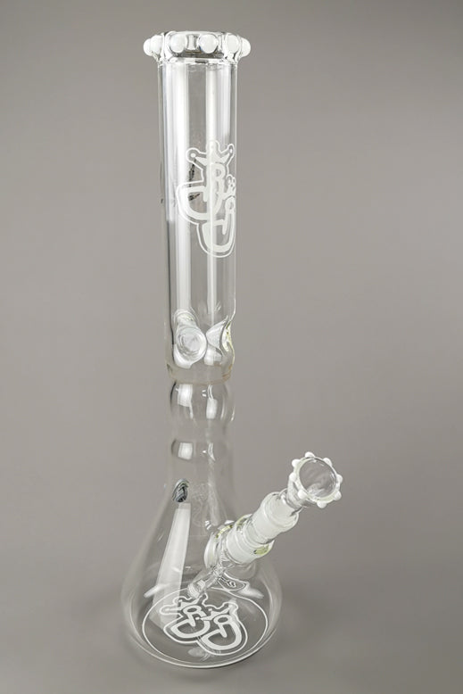 Jelly Joker Glass Bong White Tulip