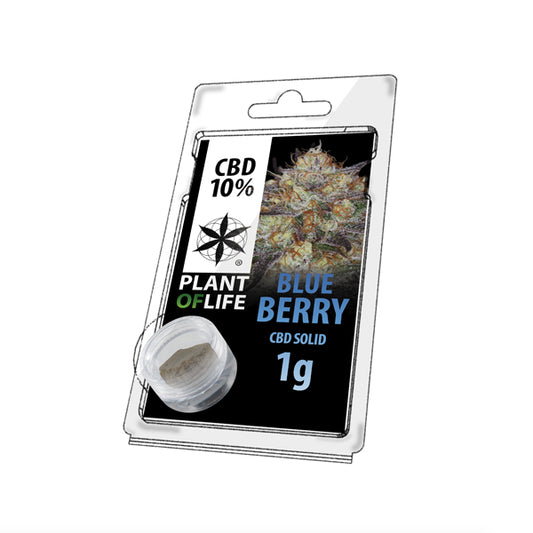 CBD Solid 10 % Blueberry 1 g