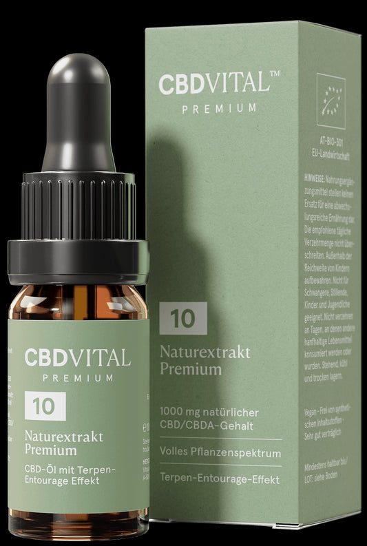 CBD VITAL Naturextrakt Premium Öl 10 %