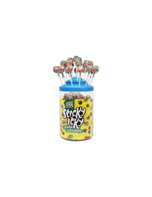 Sticky Icky Lollies Cherry Bomb