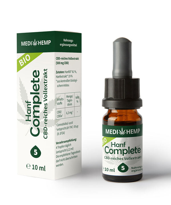 Medihemp Bio Hanf Complete 5% CBD