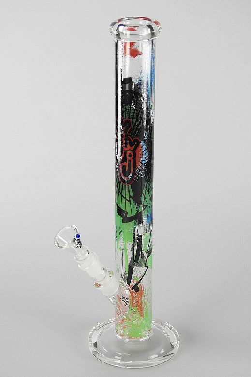 Jelly Joker glass bong Colour D - Graffiti