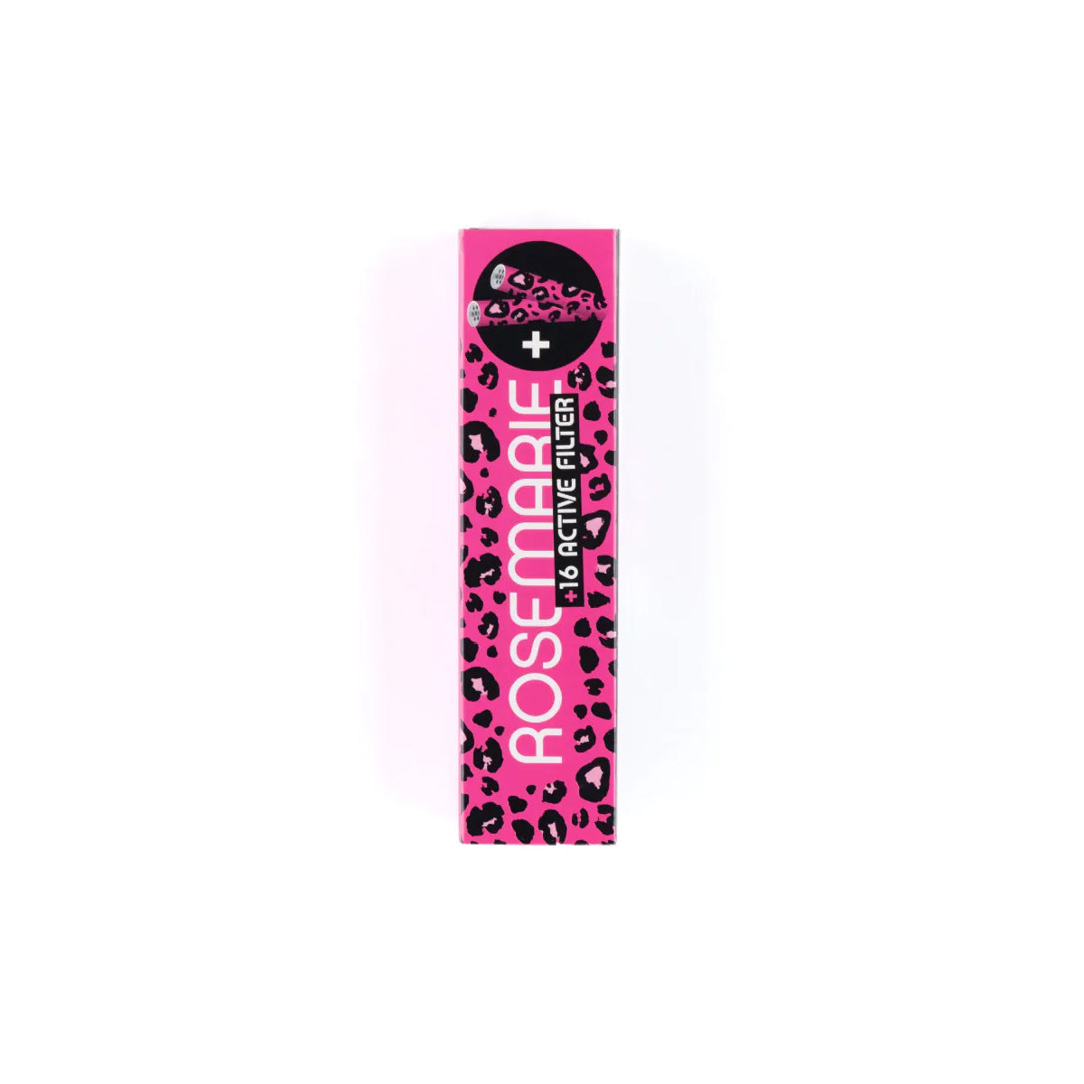 Rosemarie Rolls Slim von der Marke MARIE in pink mit Leopardenmuster vor einem weißen Hintergrund
